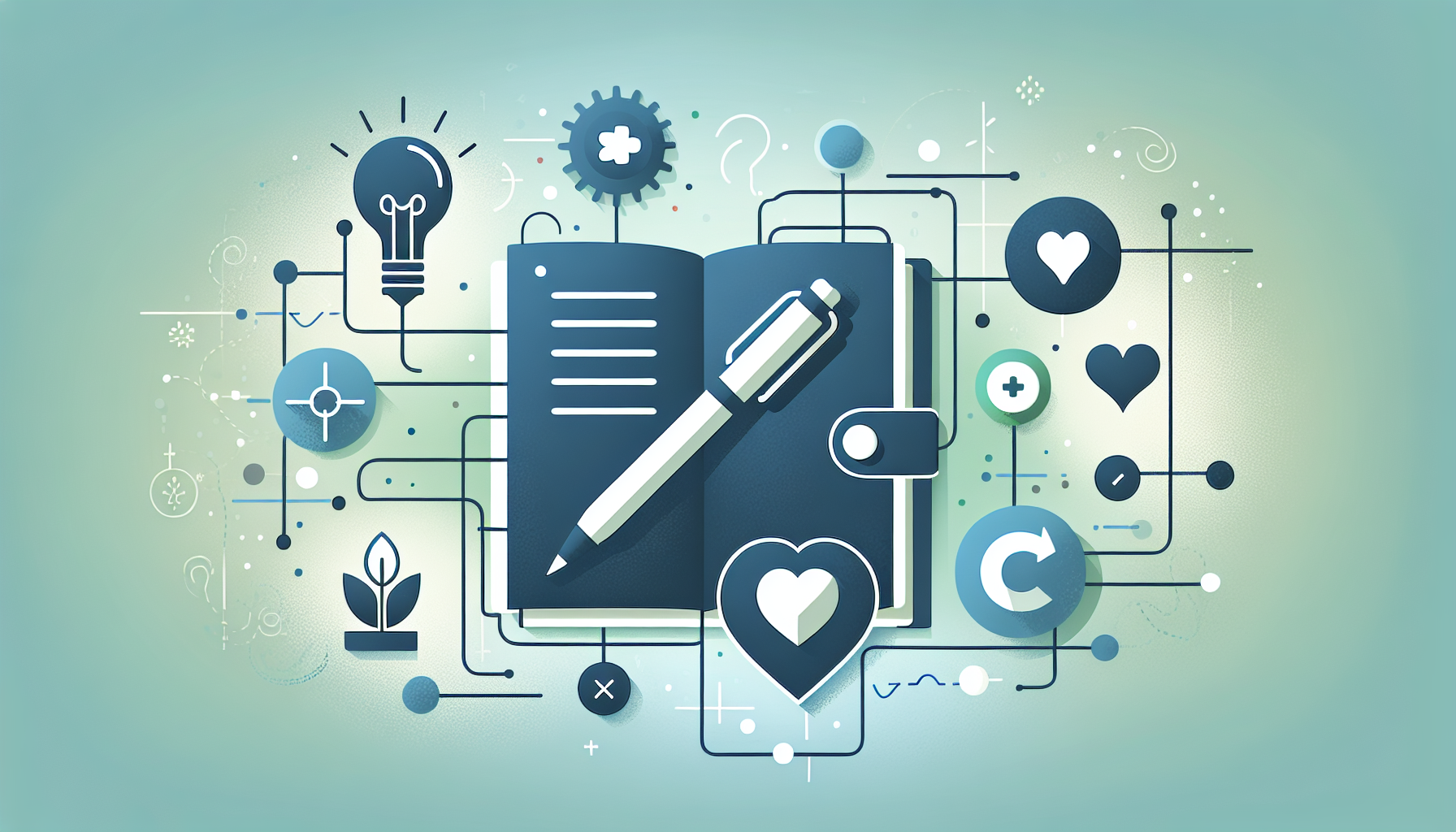 "Abstract illustration of telehealth communication practices."