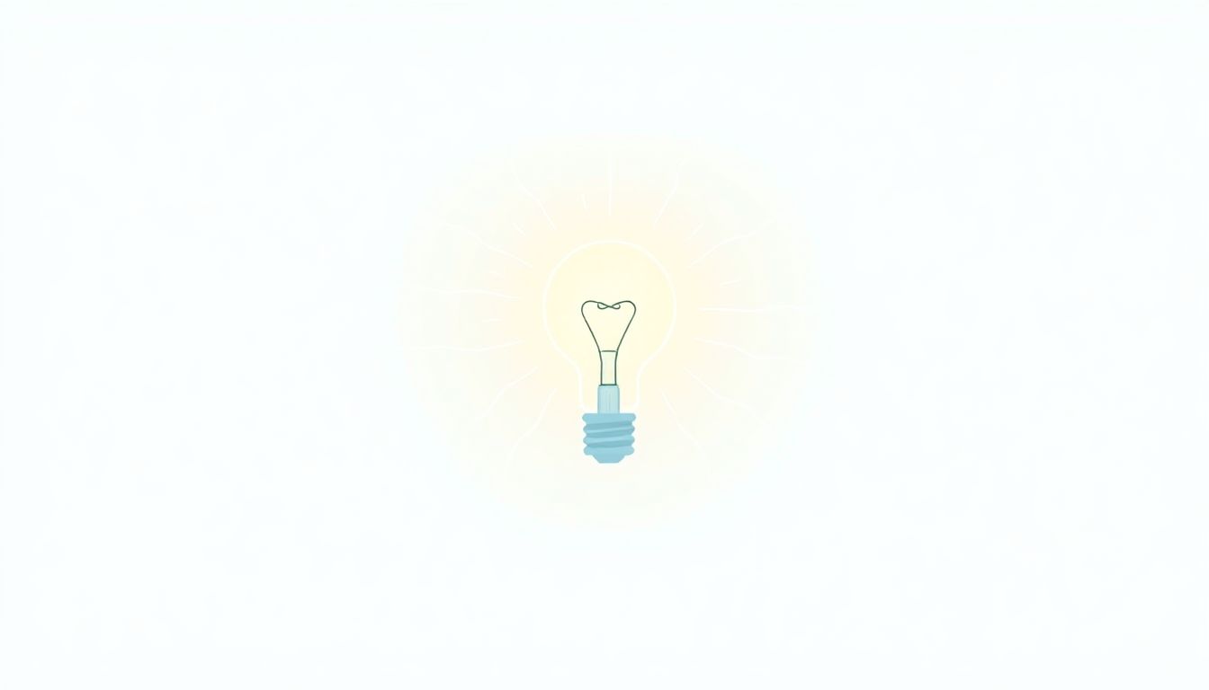 Light bulb representing creativity and inspiration.