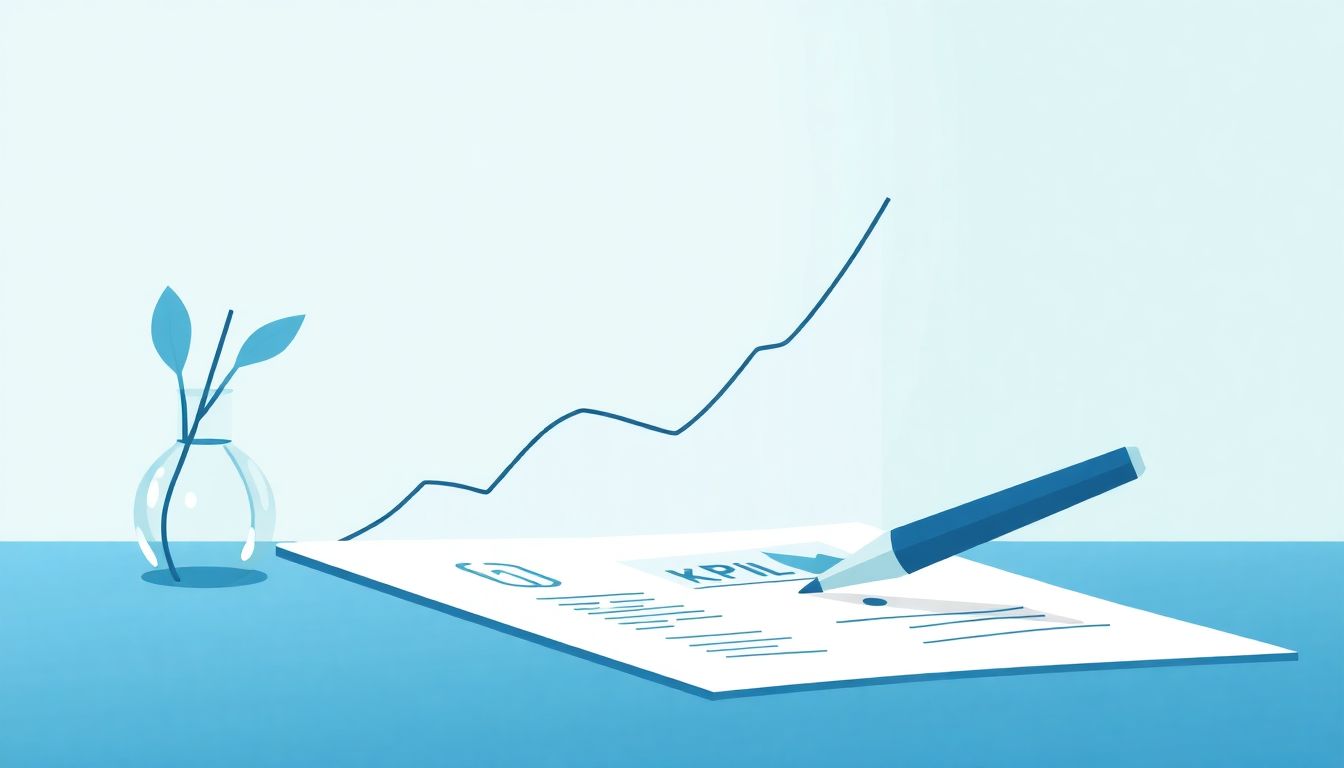 "Illustration of business turnaround success measurement."