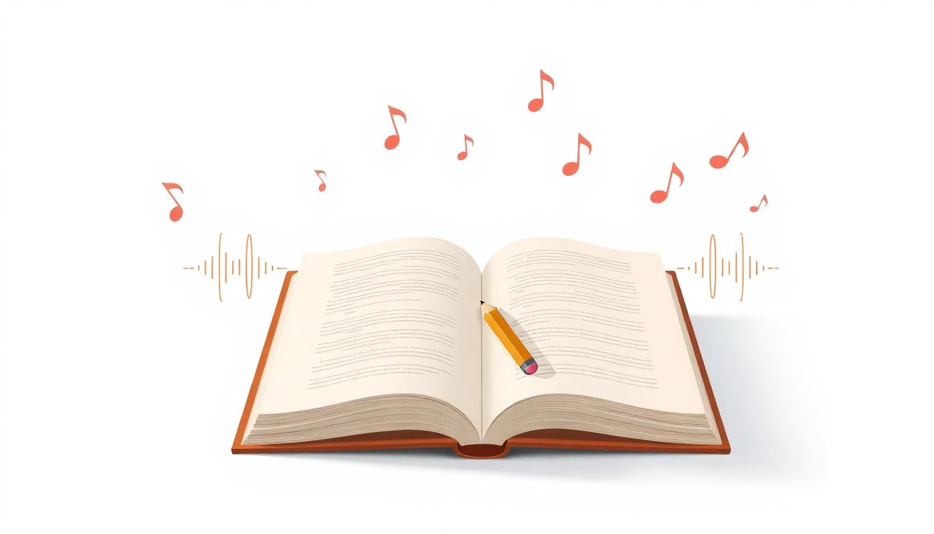 "Illustration of audio drama editing process."