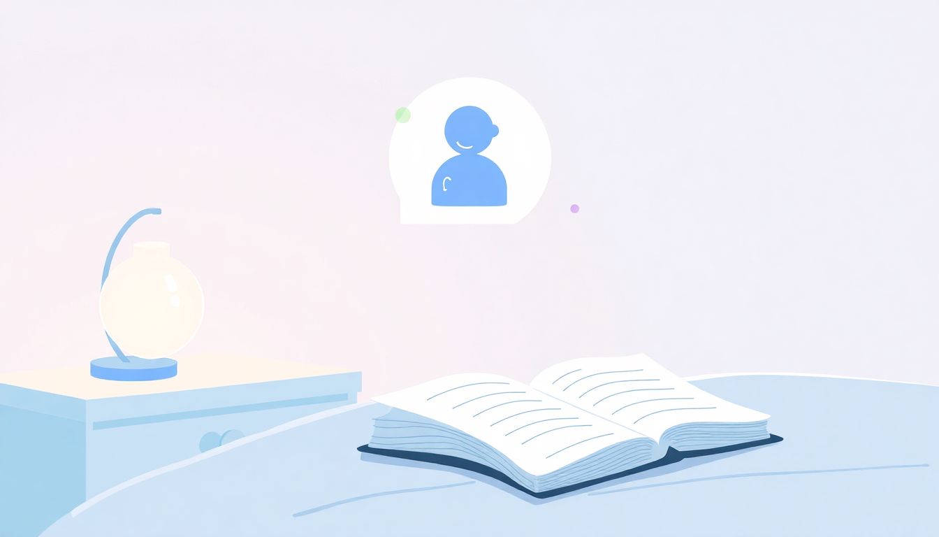 Cozy bedroom illustrating personalized sleep guidance.