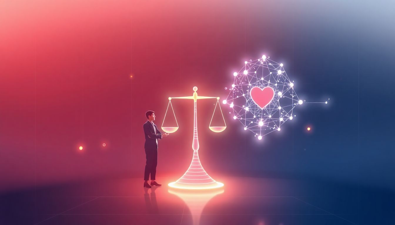 "AI and ethics harmoniously intertwined in business."