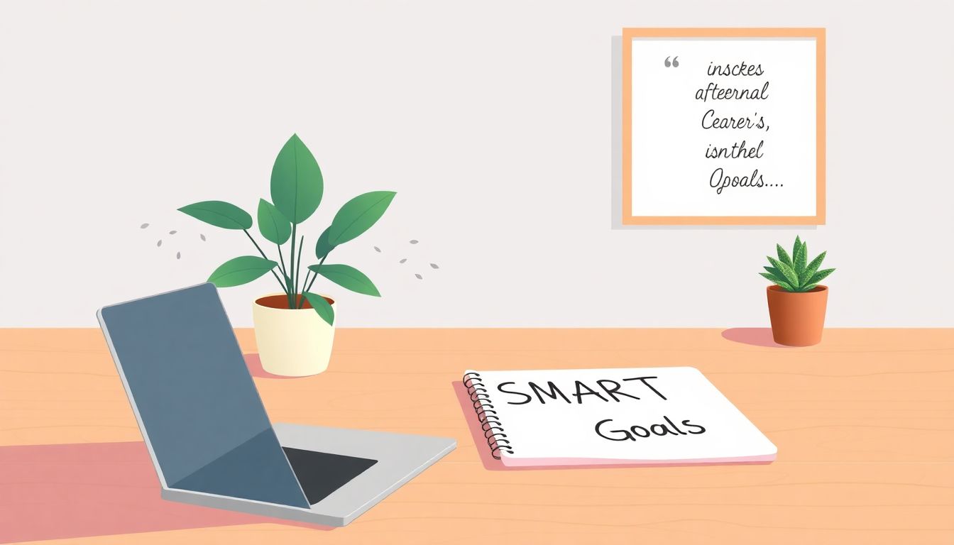 "An inspiring office for achieving career goals."
