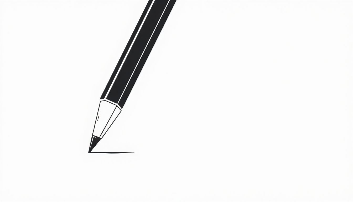 Elegant pen illustrating creativity and precision.